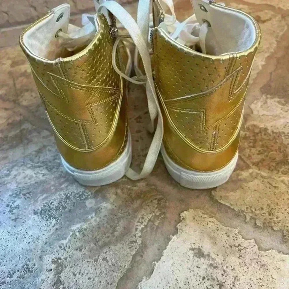 Zadig & Voltaire Women's High Flash Vintage High Top Sneakers size 40 - Picture 8 of 9